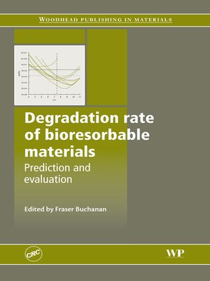 cover image of Degradation Rate of Bioresorbable Materials